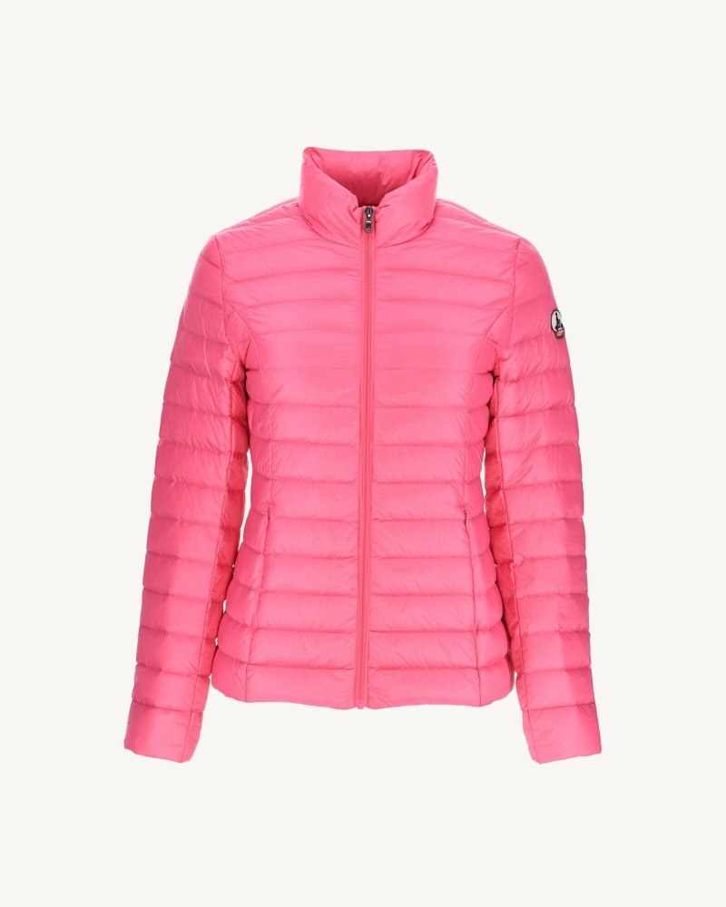 Pink JOTT Cha Lightweight Women's Padded Jackets | GRK-3363