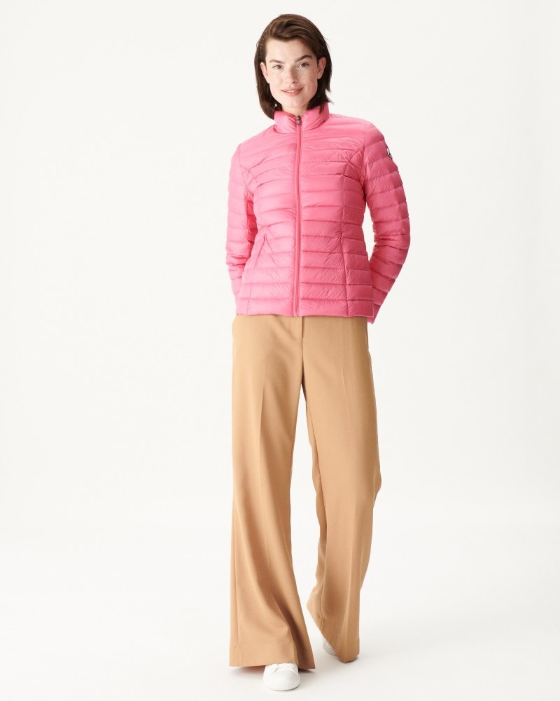 Pink JOTT Cha Lightweight Women's Padded Jackets | GRK-3363