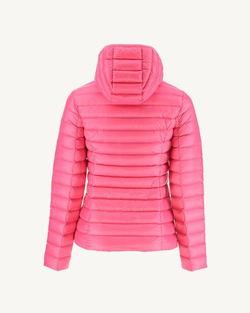 Pink JOTT Cloe Lightweight Hooded Women's Down Jackets | LKT-6688