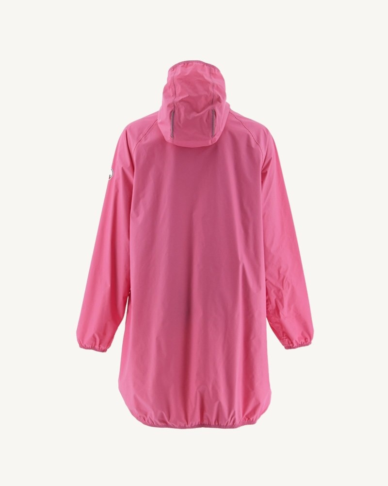 Pink JOTT Copenhagen Long Hooded Women's Jackets | LDY-0158