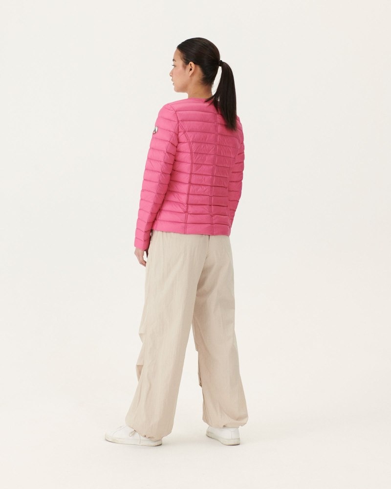 Pink JOTT Douda Light Women's Down Jackets | UCV-9798