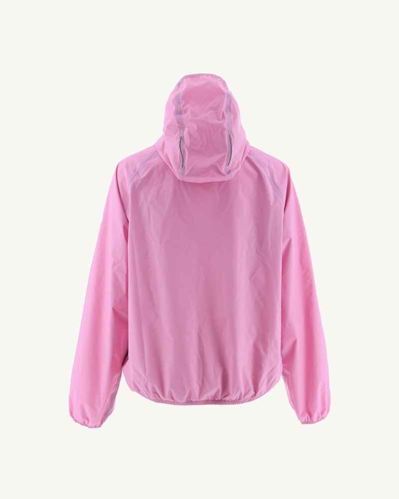 Pink JOTT Hooded Pastel Singapore Women's Rain Coats | IKM-4706