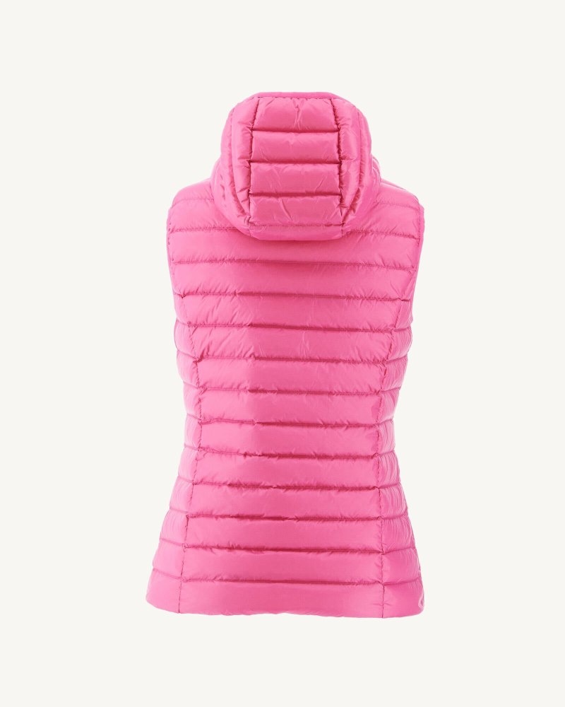 Pink JOTT Mali Light Sleeveless Women's Down Jackets | FJQ-4236