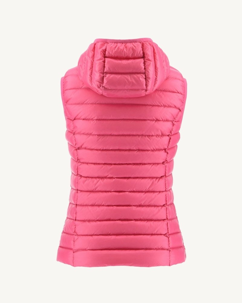 Pink JOTT Mali Lightweight Sleeveless Women's Down Jackets | WYH-6774