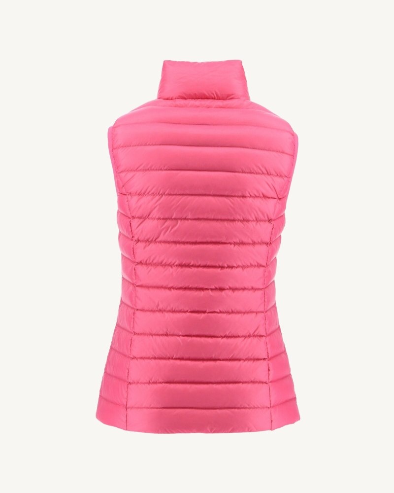 Pink JOTT Seda Lightweight Sleeveless Women's Down Jackets | DJG-3505