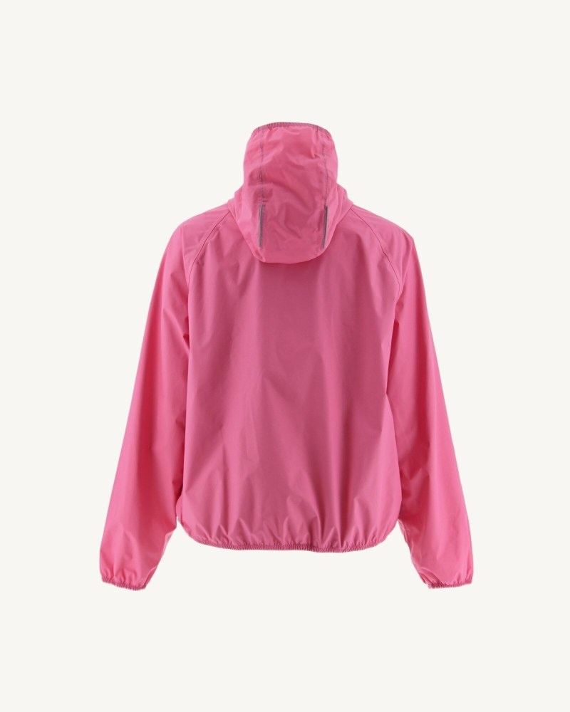 Pink JOTT Singapore Packable Waterproof Women's Jackets | OEF-1383