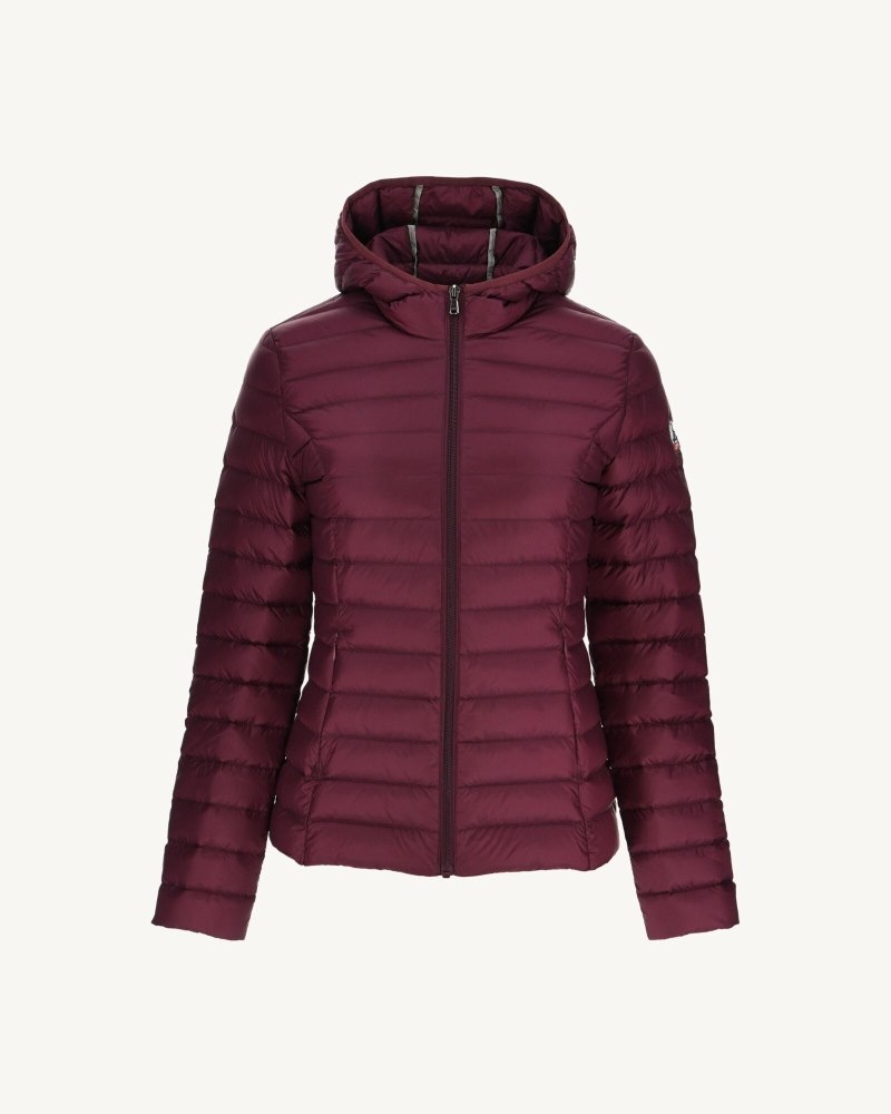 Purple JOTT Cloe Lightweight Hooded Women's Down Jackets | AGZ-4342