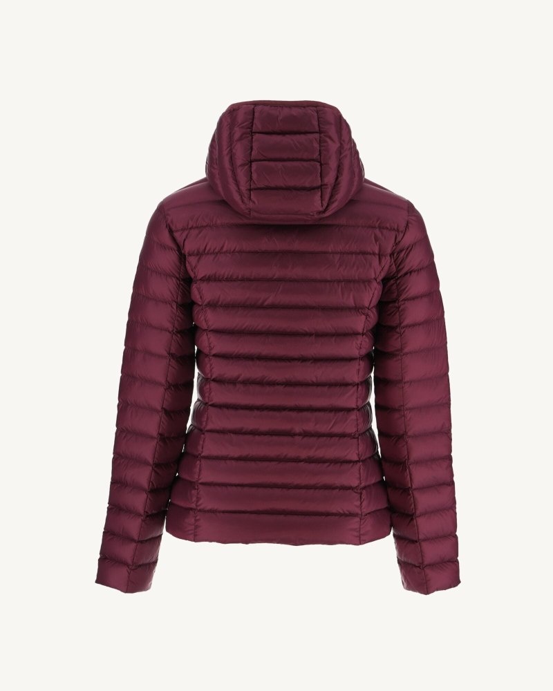 Purple JOTT Cloe Lightweight Hooded Women's Down Jackets | AGZ-4342