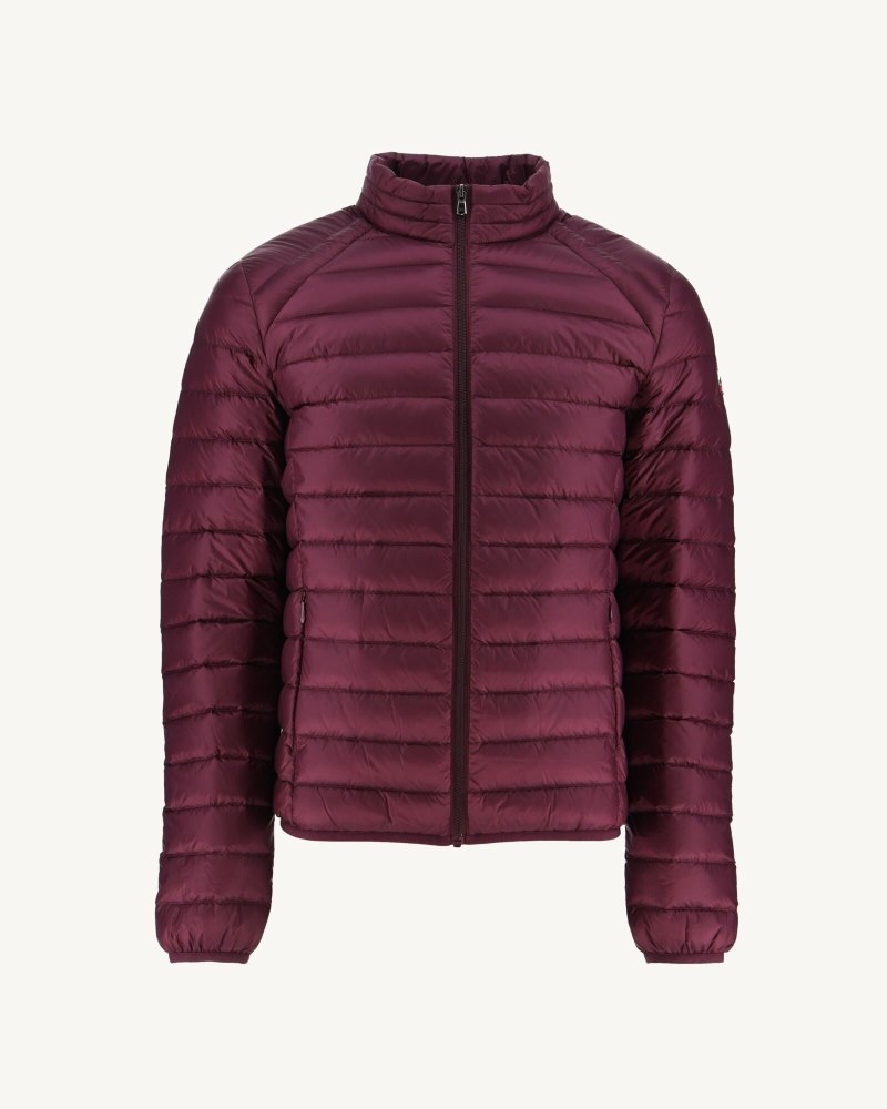 Purple JOTT Eggplant Mat Light Men's Padded Jackets | BLG-7965