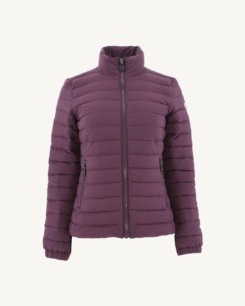 Purple JOTT Jade Lightweight Women's Padded Jackets | UOS-4650