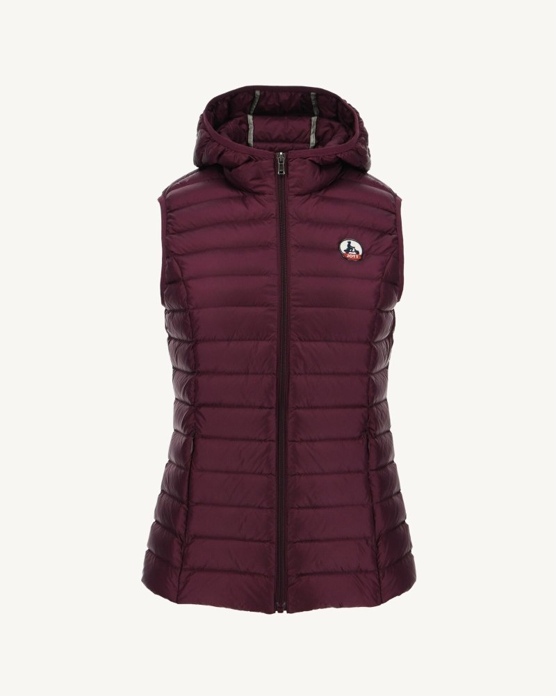 Purple JOTT Mali Light Sleeveless Women's Down Jackets | MWH-5867