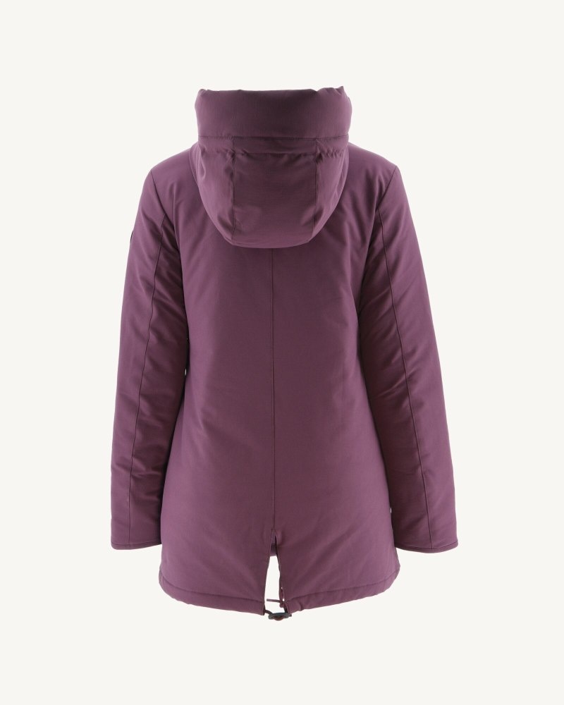 Purple JOTT Siberian Hooded Women's Puffer Jackets | OCM-2302