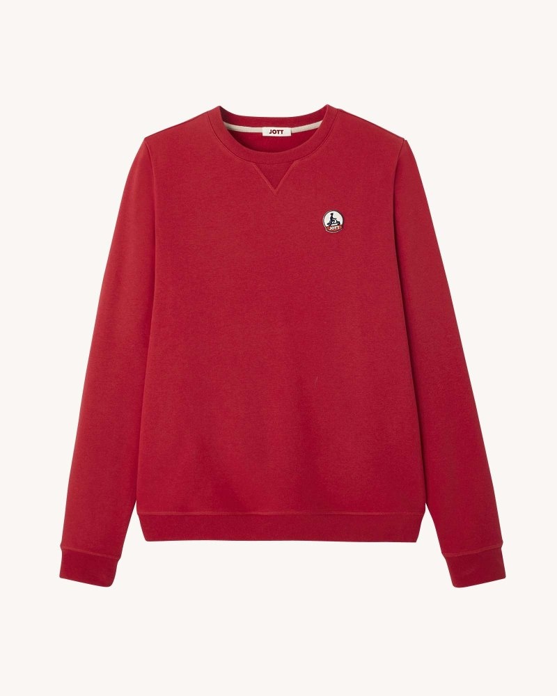 Red JOTT Braga Men's Sweatshirts | EFL-0054