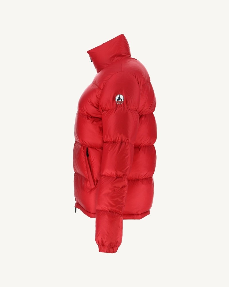 Red JOTT Cardiff Extreme Cold Quilted Women's Down Jackets | ZSQ-0045