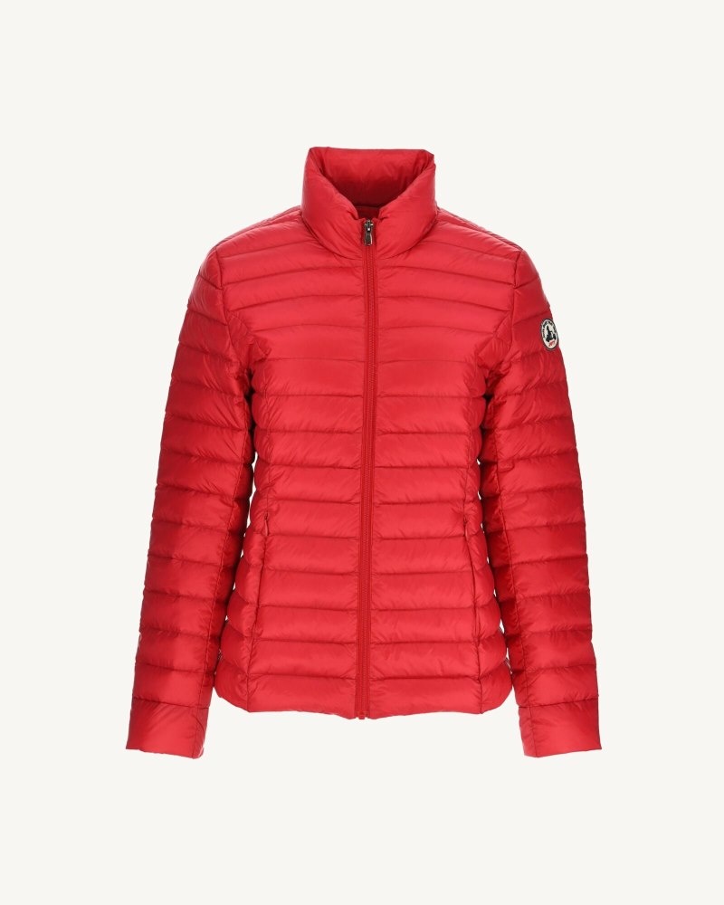 Red JOTT Cha Lightweight Women's Padded Jackets | QJA-2470