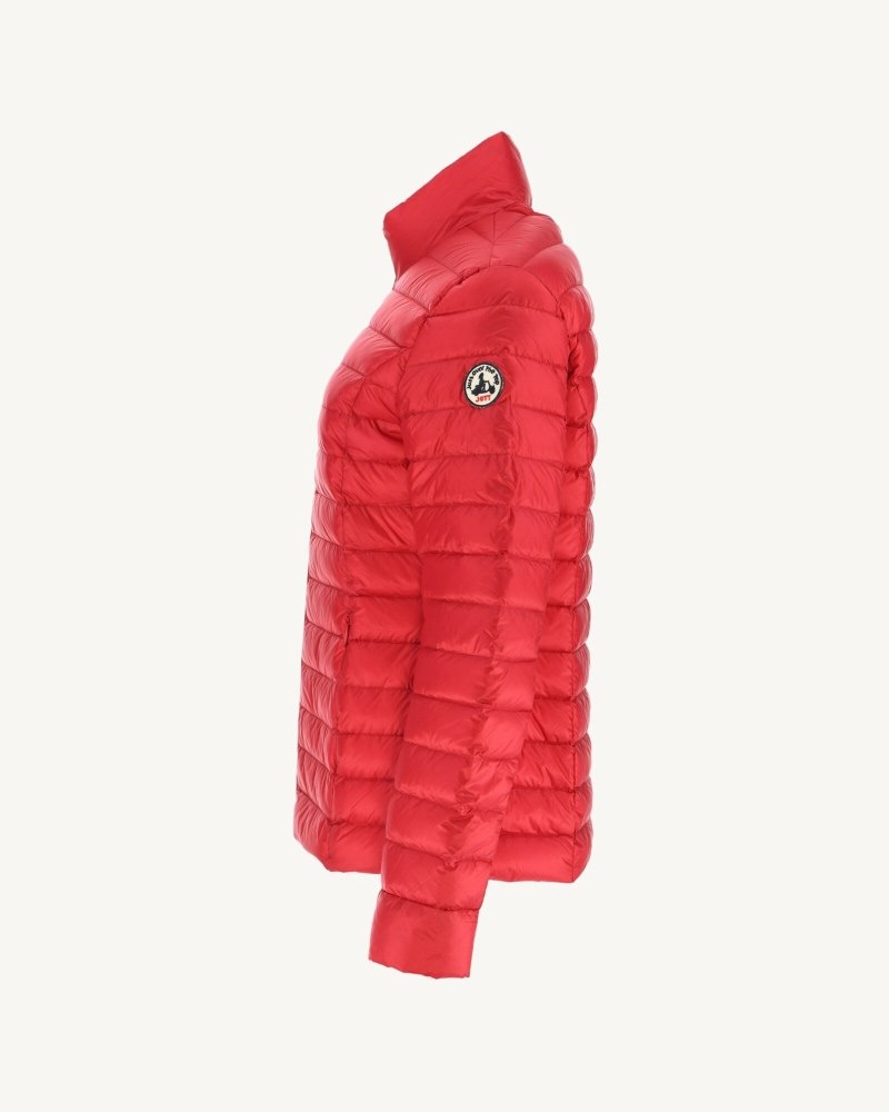 Red JOTT Cha Lightweight Women's Padded Jackets | QJA-2470