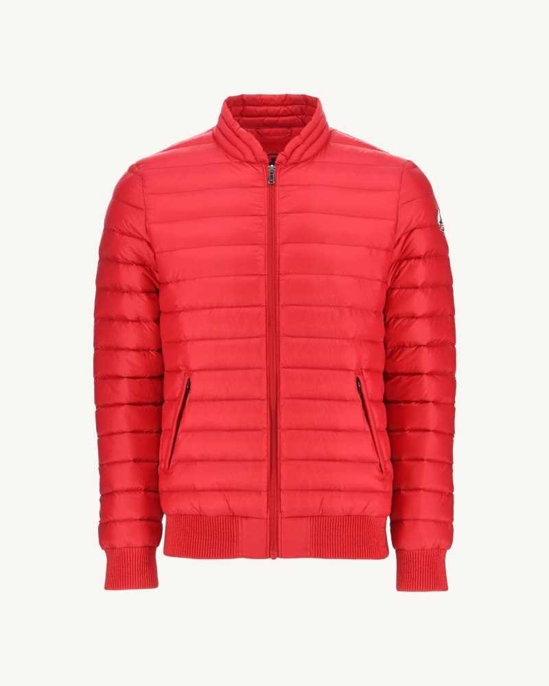 Red JOTT Light Men's Down Jackets | TLF-0020