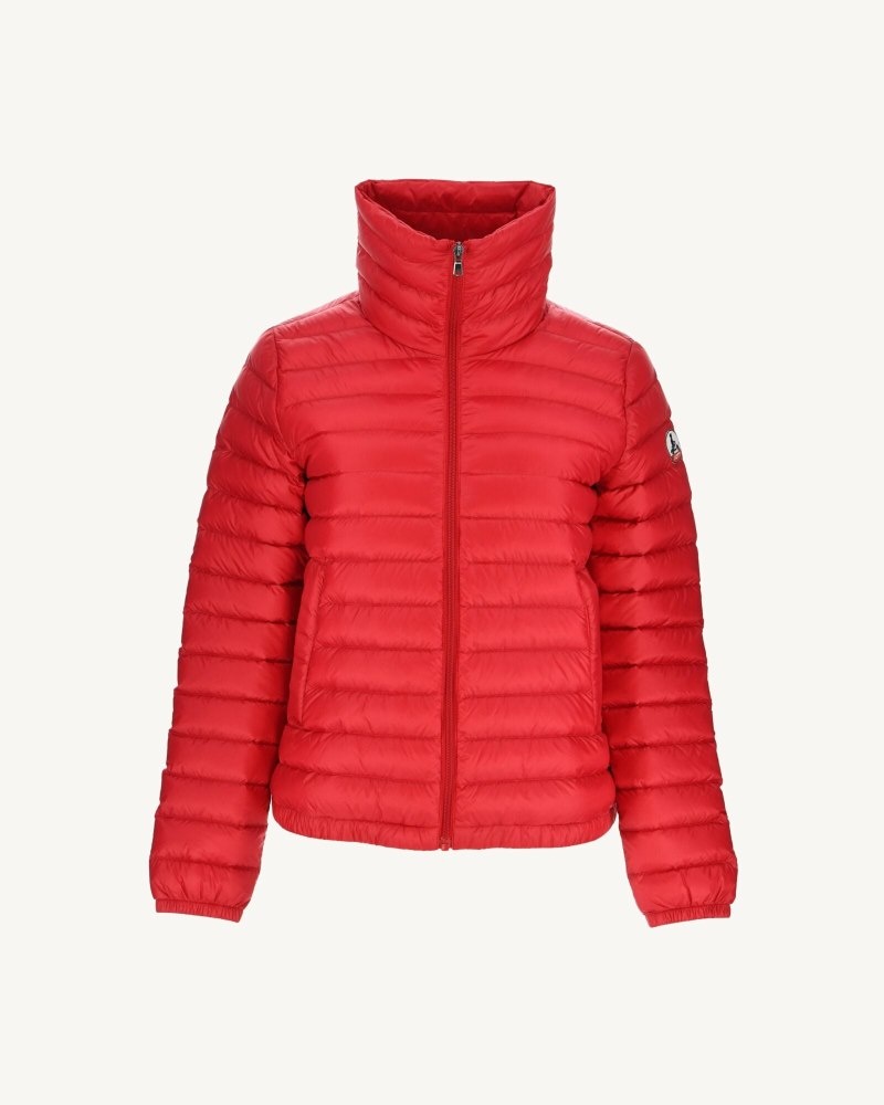 Red JOTT Louisa Lightweight Women's Padded Jackets | QPD-8343