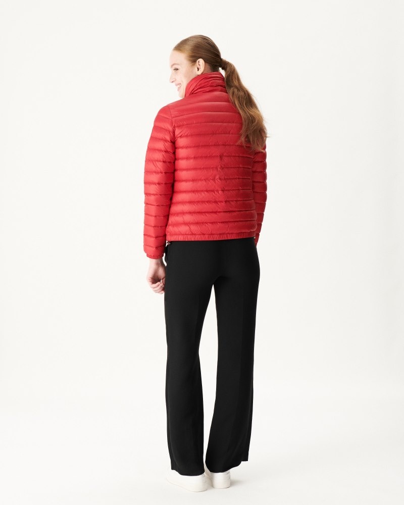 Red JOTT Louisa Lightweight Women's Padded Jackets | QPD-8343