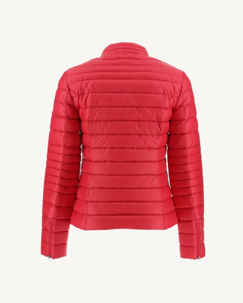 Red JOTT Nina Lightweight Women's Padded Jackets | PNK-4782