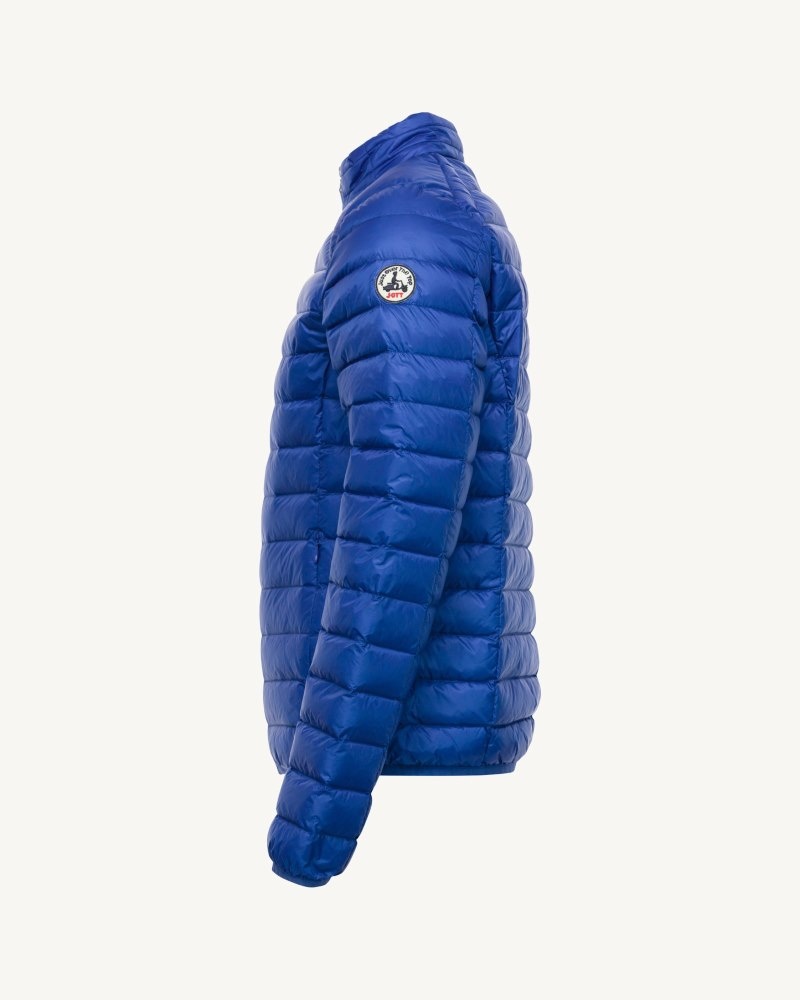 Royal Blue JOTT Mat Light Men's Down Jackets | LRS-1888