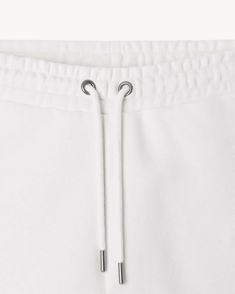 White JOTT Barcelona Organic Cotton Women's Shorts | ZML-3968