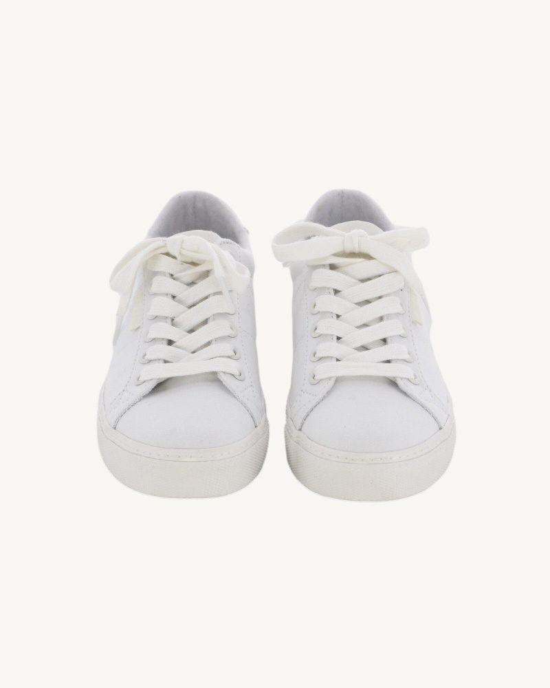 White JOTT Horizon W Canvas Women's Trainers | CDG-0200