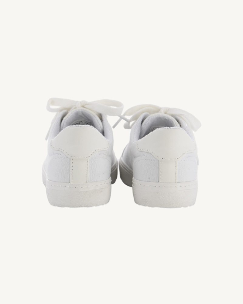 White JOTT Horizon W Canvas Women's Trainers | CDG-0200