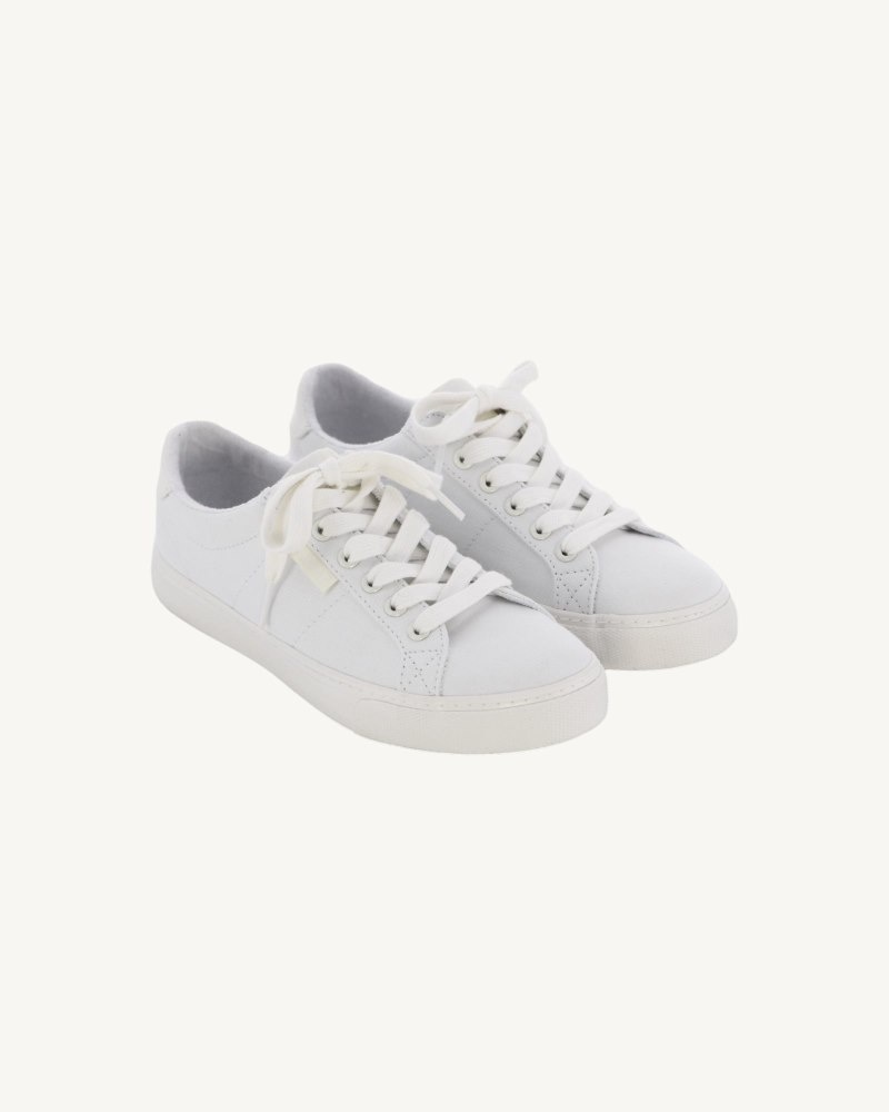 White JOTT Horizon W Canvas Women\'s Trainers | CDG-0200