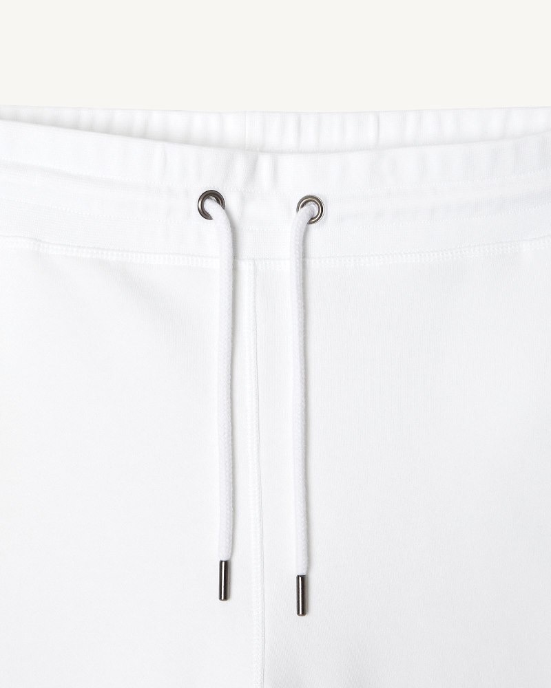 White JOTT Medellin Organic Cotton Men's Shorts | SKU-9978