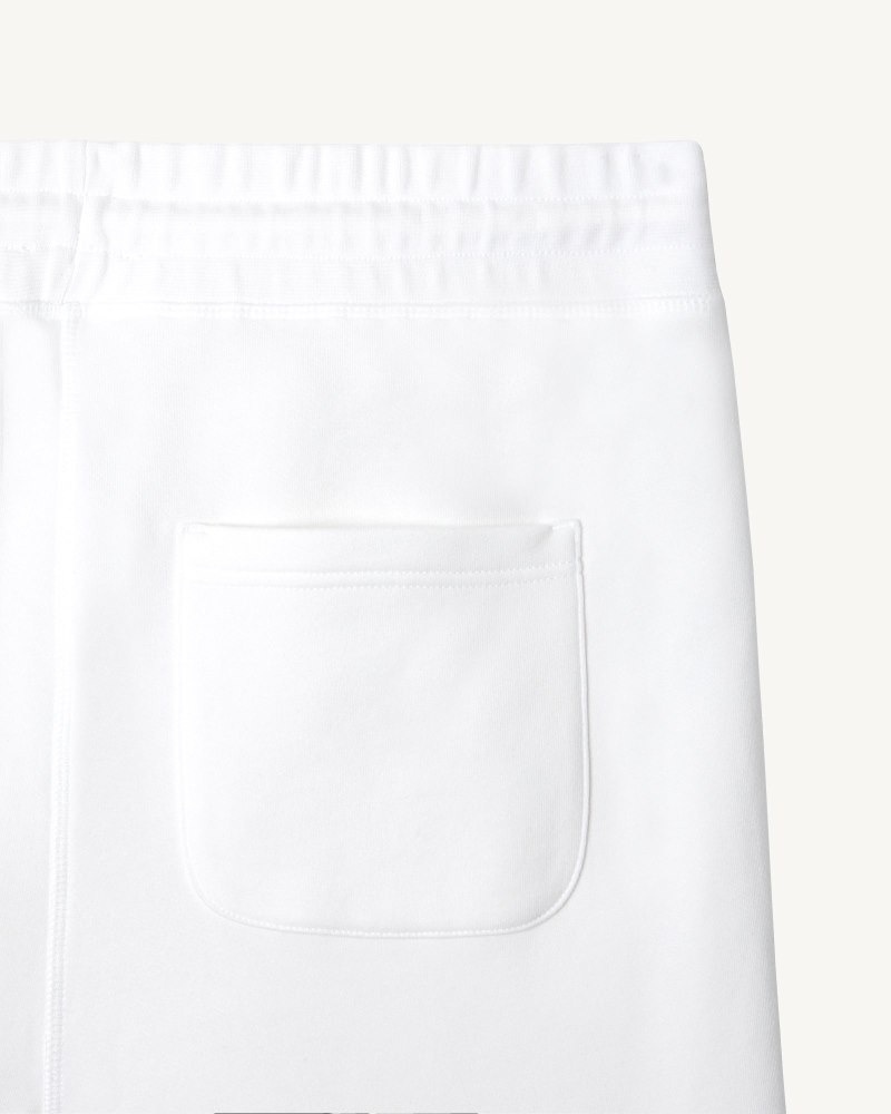 White JOTT Medellin Organic Cotton Men's Shorts | SKU-9978