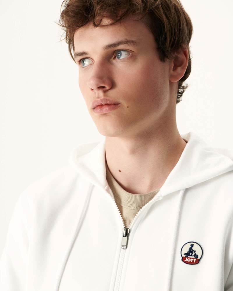 White JOTT Mexico Men's Hoodie | TZF-4685