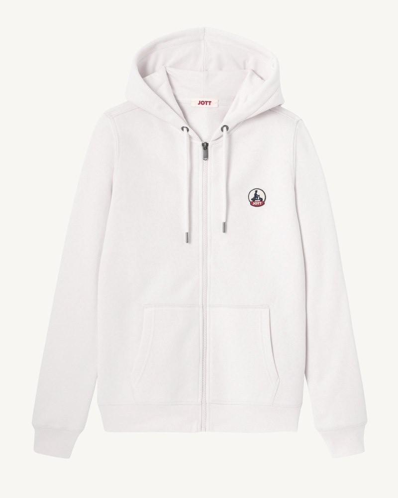 White JOTT Oaxaca Women's Hoodie | JLK-8652