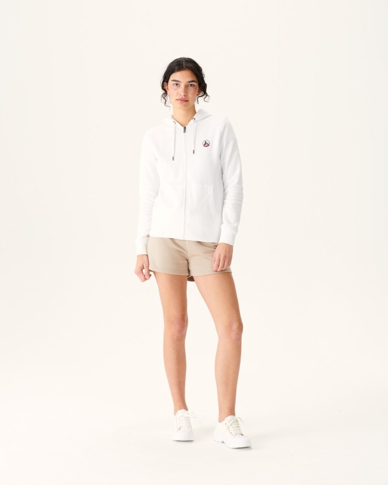 White JOTT Oaxaca Women's Hoodie | JLK-8652