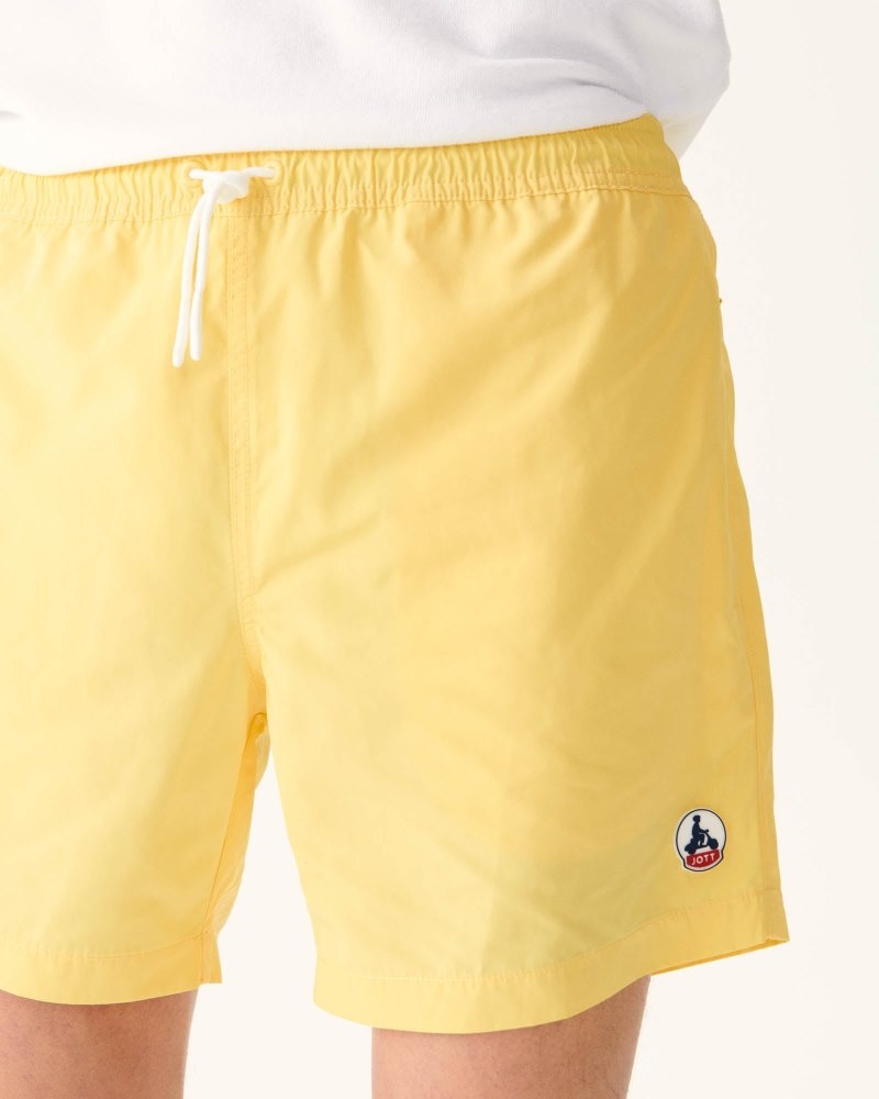 Yellow JOTT Biarritz Men's Swim Shorts | UEA-7120