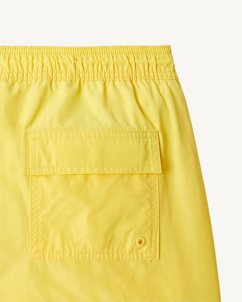 Yellow JOTT Biarritz Men's Swim Shorts | UEA-7120