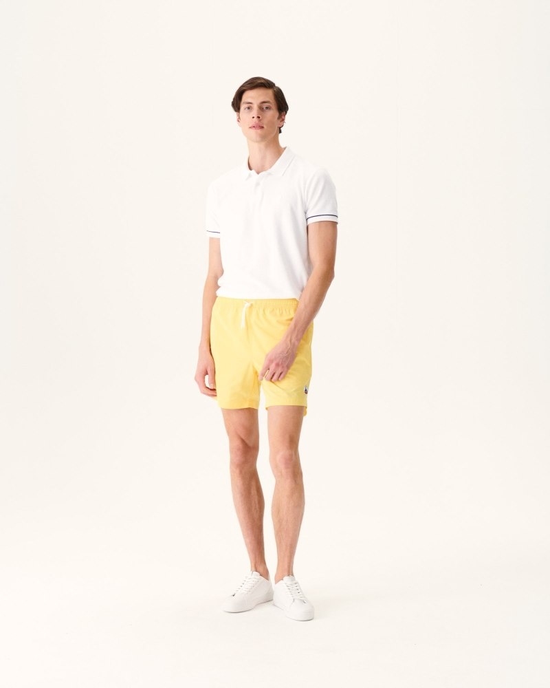 Yellow JOTT Biarritz Men's Swim Shorts | UEA-7120