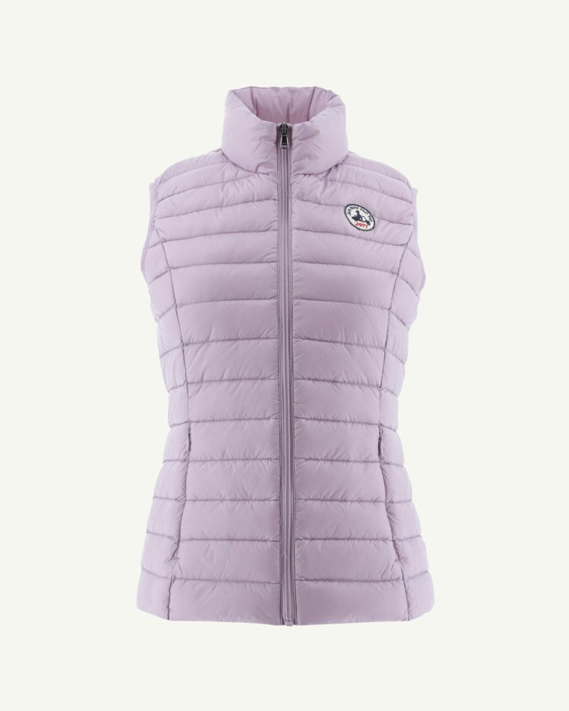 light purple JOTT Seda Lightweight Sleeveless Women\'s Down Jackets | FDP-6195